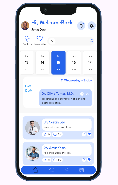 Flutter Dermatology App
